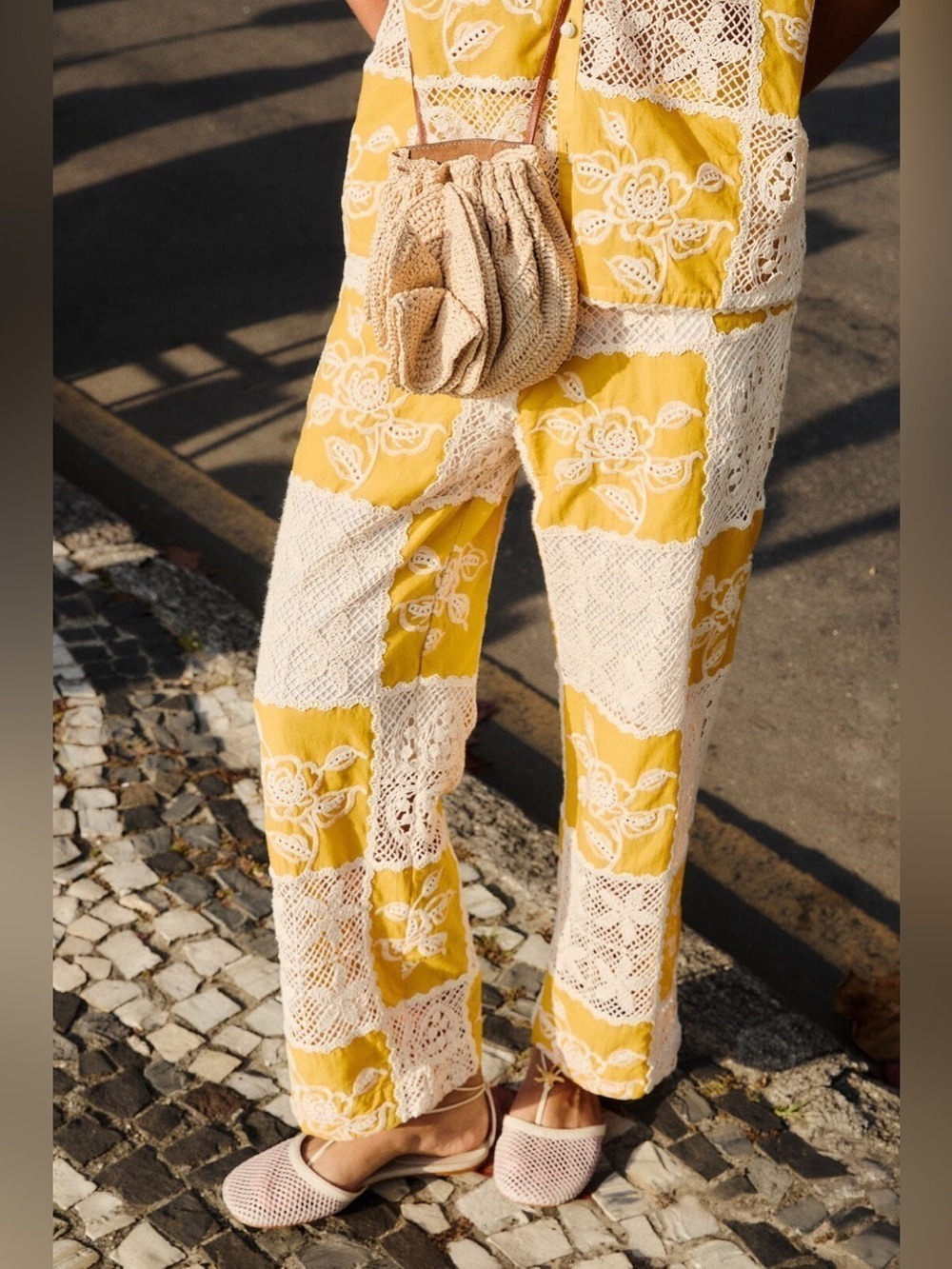 Farm Rio Lace Pants - Picture 3 of 8